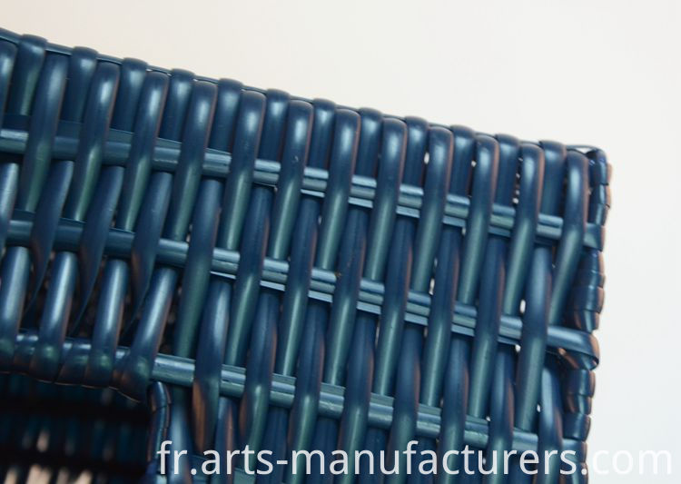 tissage panier en plastique weaving plastic basket